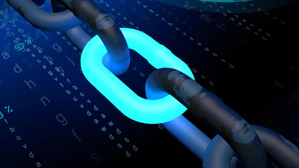 Représentation d'une blockchain