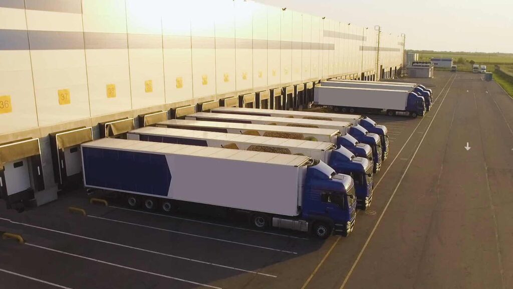 Camion de distribution