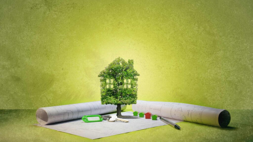immobilier écologique représentation 