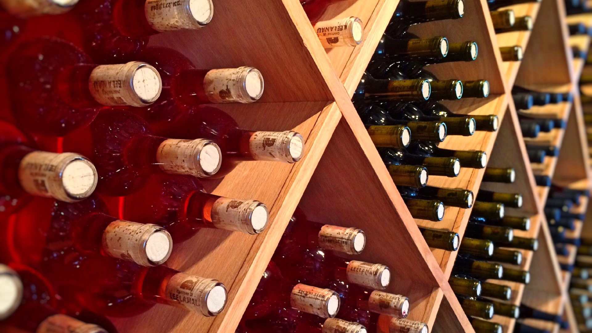 Bouteilles de vins